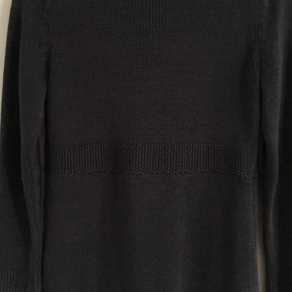 Long Wooden Button Coat - Picture 5 of 5